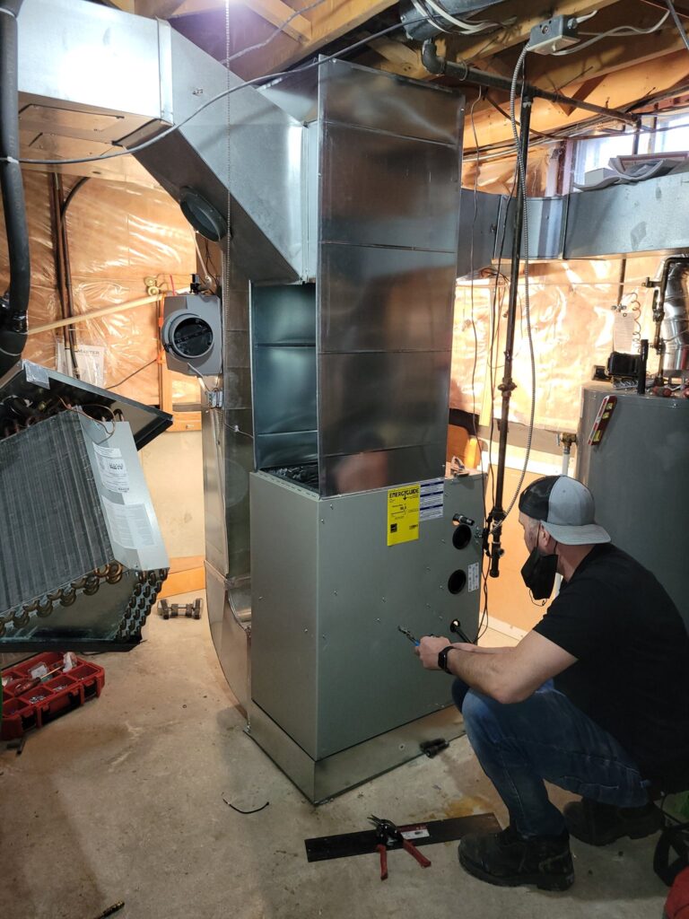 sharpe advantage heat pump installation whitby 11