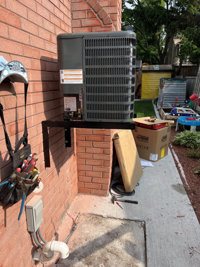 sharpe advantage heat pump installation whitby 35