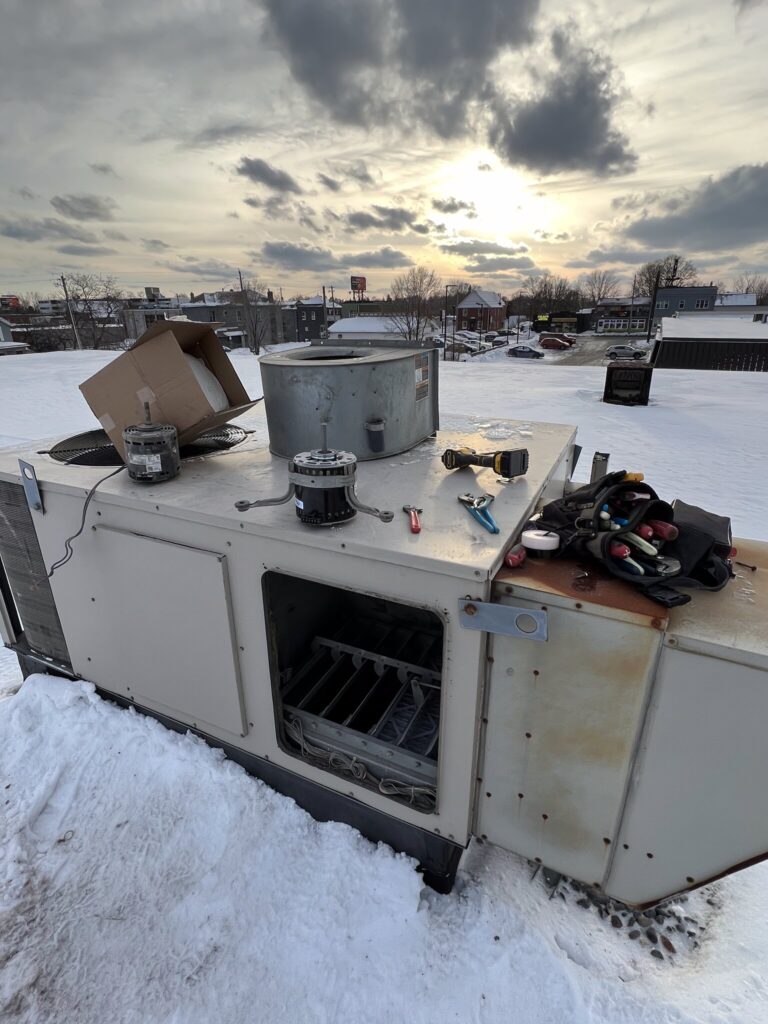 sharpe advantage hvac contractor whitby 19